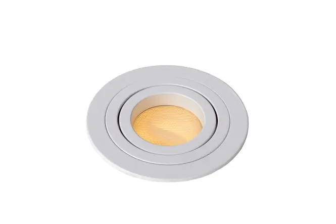 Aanbieding Lucide TUBE - Inbouwspot - Ø9 cm - 1xGU10 - Wit