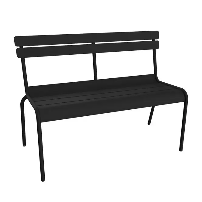 Fermob Luxembourg Tuinbank Anthracite 2/3-zits met rugleuning Must-Have