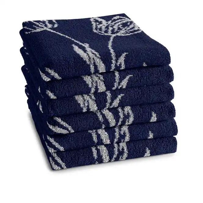 Actieprijs DDDDD Lisse Keukendoek Blue set van 6