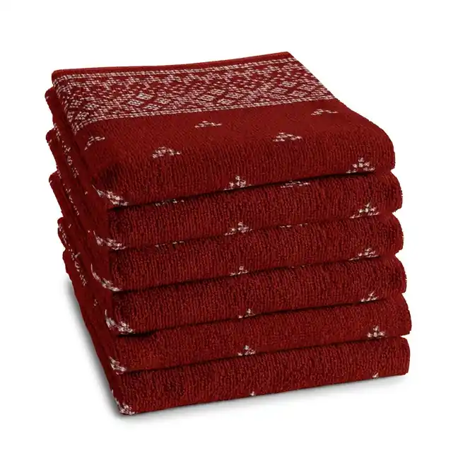 Voordeelprijs DDDDD Fjord Keukendoek Red (6-delig)