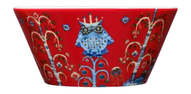 Iittala Taika Schaaltje Rood 15 cm Beperkt Aanbod