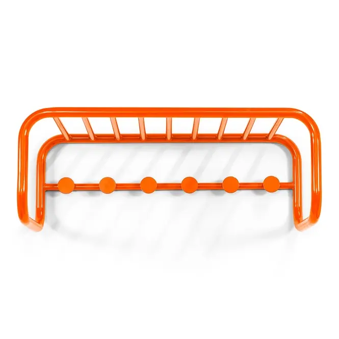 Alleen Vandaag Spinder Design kapstok Retro Kapstok - Pure Orange - 6 haken