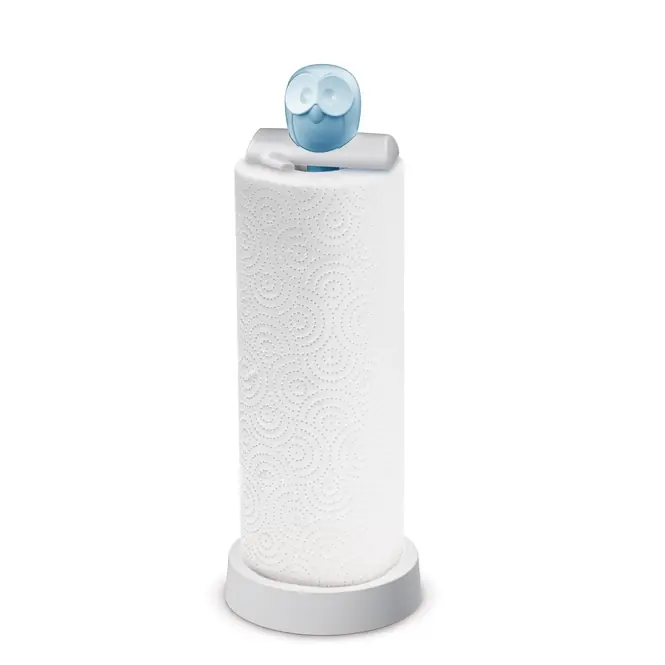 Actieprijs Koziol Elli Keukenrolhouder White-Powder Blue Cotton