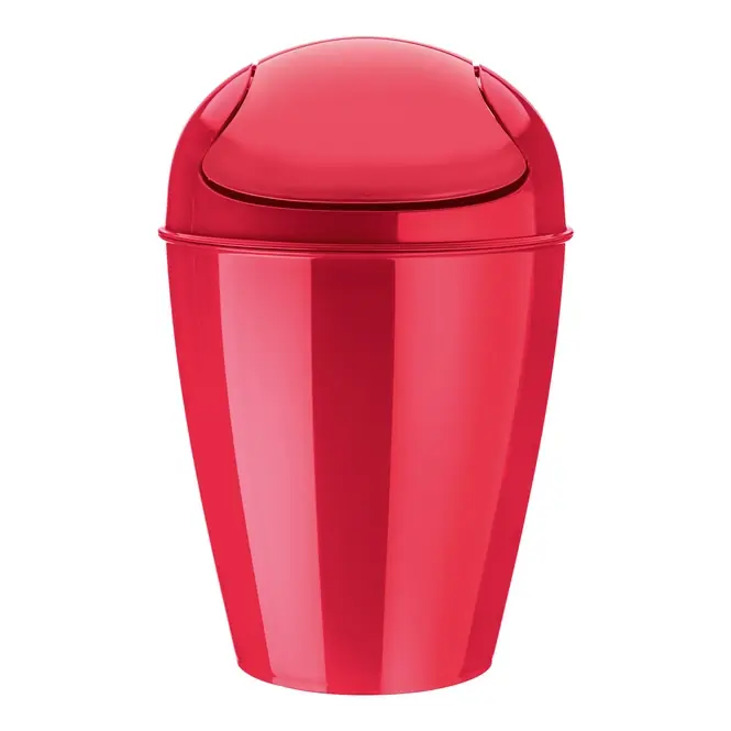 Koziol Del Prullenbak Solid Raspberry Red M 12L Merkproduct