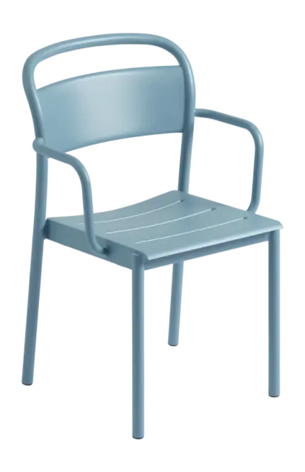 Nu Kopen Muuto Linear Steel Tuinstoel Pale Blue