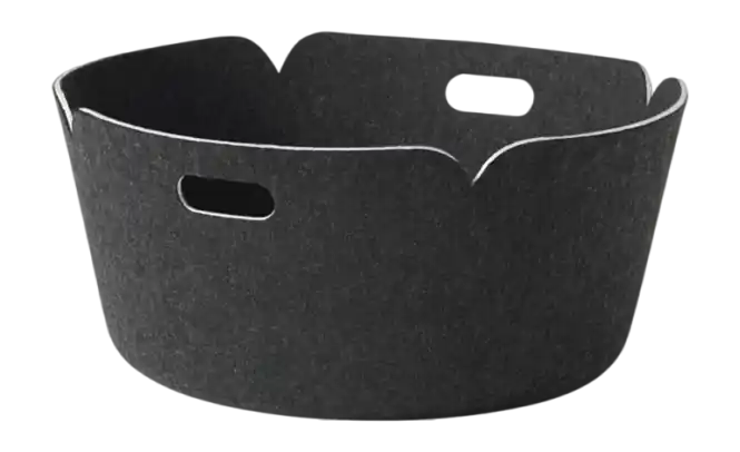 Muuto Restore Opbergmand Black Melange Round Laatste Kans