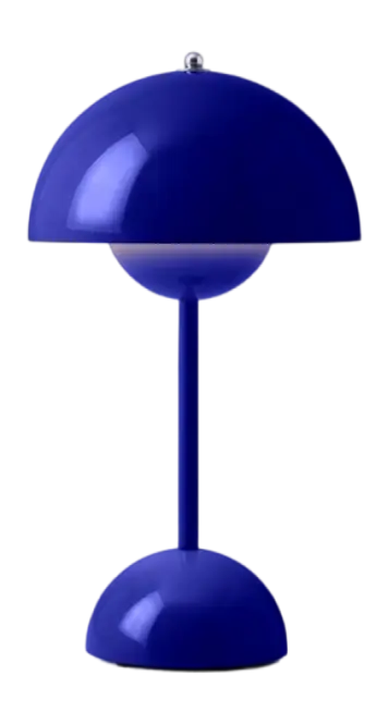 Laatste Kans &Tradition Flowerpot Draagbare Tafellamp Cobalt Blue VP9