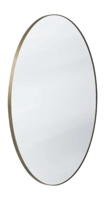 &Tradition Amore SC56 Spiegel met gebronsd messing frame en zilverkleurige spiegel Populair