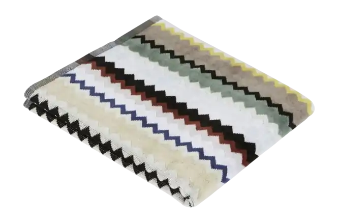 Missoni Curt Handdoek Black Multicolor (60 x 100 cm) Exclusieve Aanbieding