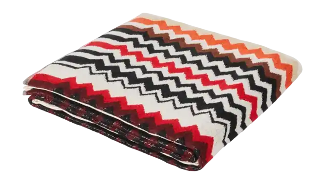 Actieprijs Missoni Best Badlaken Red Multicolor (100 x 150 cm)