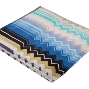 Betaalbaar Missoni Giacomo Badlaken Turquoise Multicolor (100 x 150 cm)
