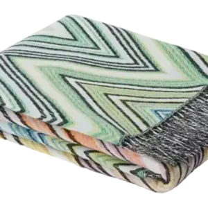 Weekendaanbieding Missoni Plume Plaid Green Multicolor