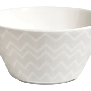 Aanbieding Missoni Zig Zag White Kom 13 cm Set van 6