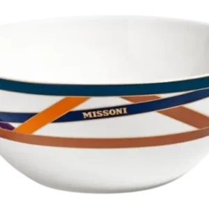 Weekendaanbieding Missoni Nastri Soepkom Multicolor 14,5 cm Set van 2