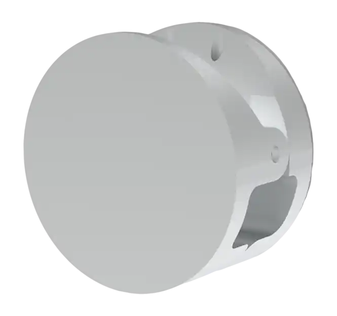 Decor Walther PINCH Haakje Mat Zilver Rond Medium Nieuw