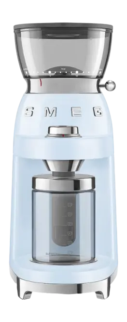 Smeg 50 Style Koffiemolen Pastelblauw CGF03PBEU Populair