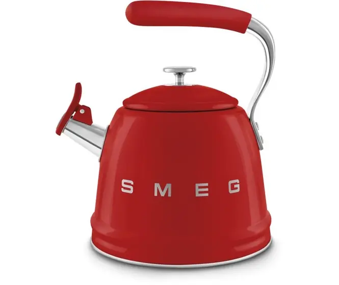 Koop Online Smeg WKF01RD Fluitketel Red