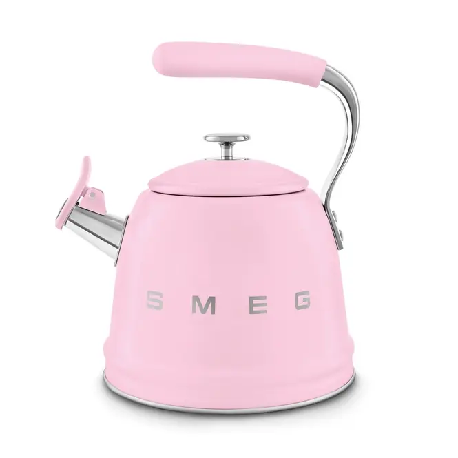 Smeg Crème Fluitketel Roze WKF01PK Direct Beschikbaar