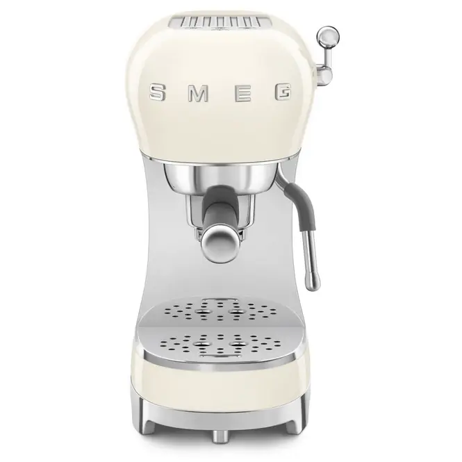 Lage Kosten Smeg 50 Style Espressomachine Crème ECF02