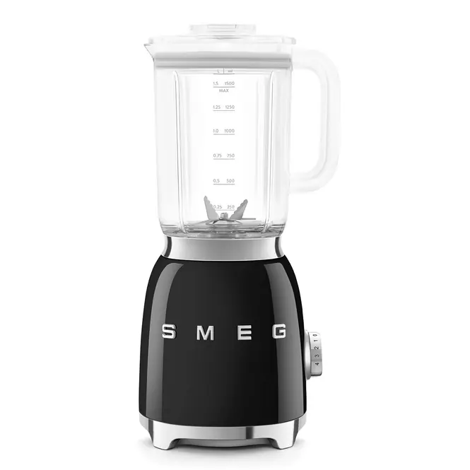 Smeg 50 Style Blender Zwart BLF03 Speciale Aanbieding