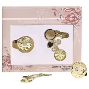 Goedkoop Maison Berger Liliflora Autoparfum Goud Set incl. Sleutelhanger