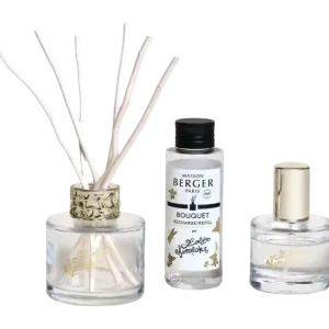 Hete Deal Maison Berger Lolita Lempicka Geurstokjes Set Transparent Sticks 80ML + Roomspray 50ml