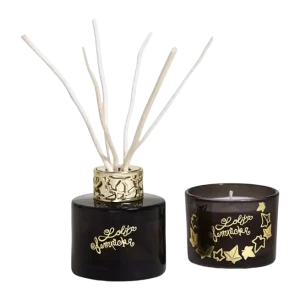 Gereduceerde Prijs Maison Berger Paris Bouquet & Bougie Giftset Black Lolita Lempicka Geurstokjes en Geurkaars