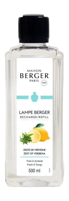 Hete Deal Maison Berger Zeste de Verveine Navulling Lampe Berger 500ML