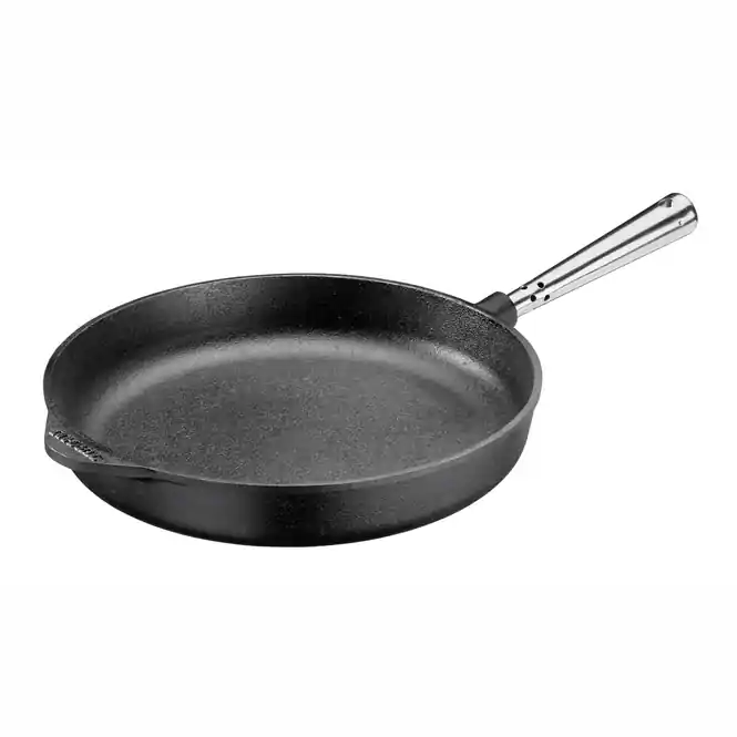 Skeppshult Gietijzer Koekenpan High Edge RVS Handgreep 28 cm Koop Vandaag