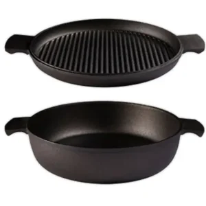 Skeppshult Casserole Braadpan met deksel als grillpan 27 cm Tijdelijk Beschikbaar