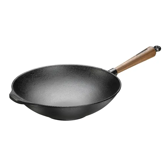 Rechtstreeks Van De Fabrikant Skeppshult Walnut Wokpan 30 cm