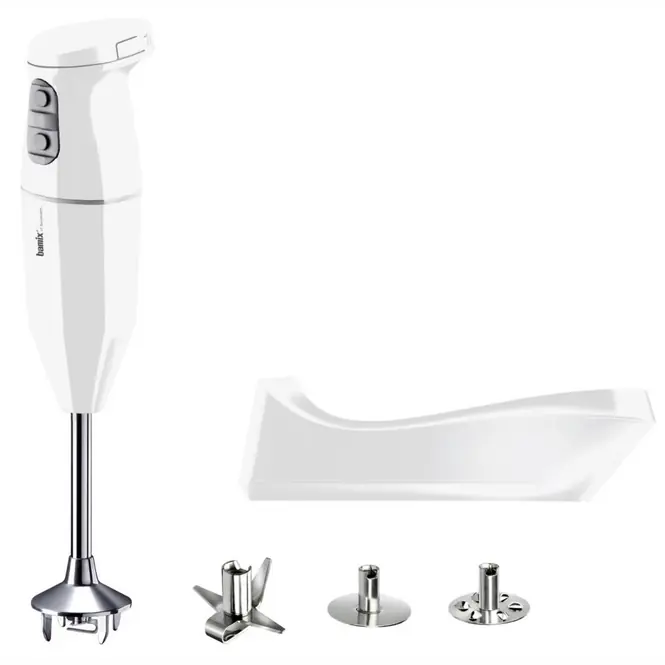 Seizoensaanbieding Bamix Cordless Staafmixer Wit