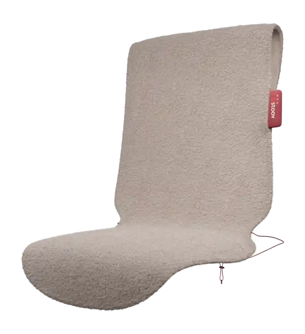 Superprijs Stoov Big Hug Warmtedeken Geschikt voor zitvlak en rug Soft Beige XL Woolly Ton Sur Ton Pro