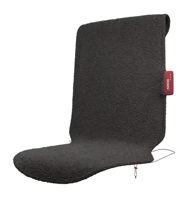 Stoov Big Hug³ Warmtedeken Dark Grey Woolly Ton Sur Ton Flex Rechtstreeks Van De Fabrikant
