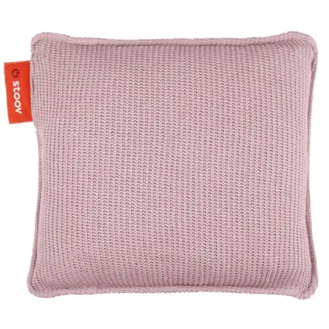 Stoov Ploov Knitted Rugkussen Old Pink (45 x 45 cm) Betaalbaar