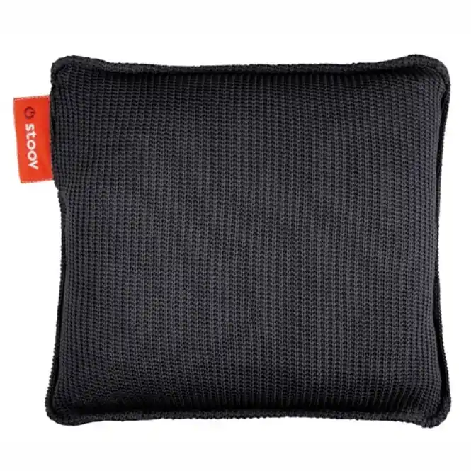 Stoov Ploov Knitted Rugkussen Dark Gray (45 x 45 cm) Koop Online