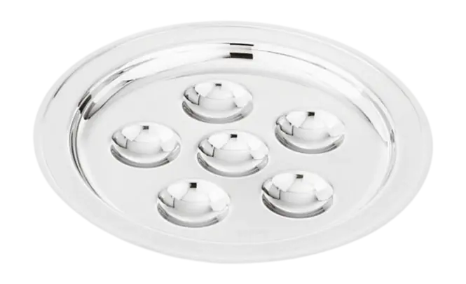 Speciale Aanbieding Sambonet Elite Serveerschaal Snail Plate 12 Holes 31 cm