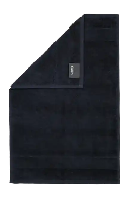 Actieprijs Cawö Noblesse2 Gastendoek Black Uni (Set van 6)