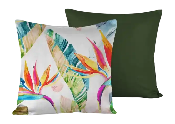 De Witte Lietaer Barbados Sierkussenhoes Treetop 40 x 40 cm (Set van 2) Superprijs