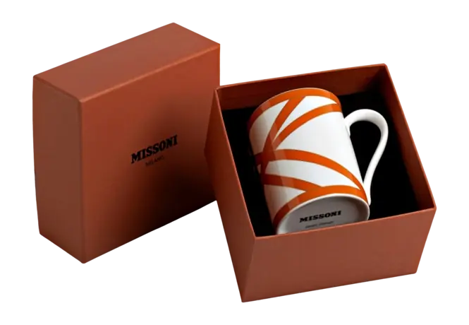 Missoni Nastri Mok Orange Luxury Gift Box 370 ml Meest Verkocht