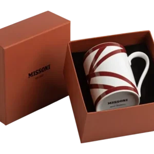 Betaalbaar Missoni Nastri Mok Bordeaux Luxury Gift Box 370 ml