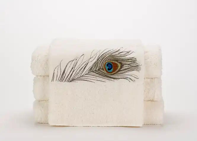 Alleen Vandaag Abyss & Habidecor Paleo Gastendoek Caramel (40 x 75 cm)