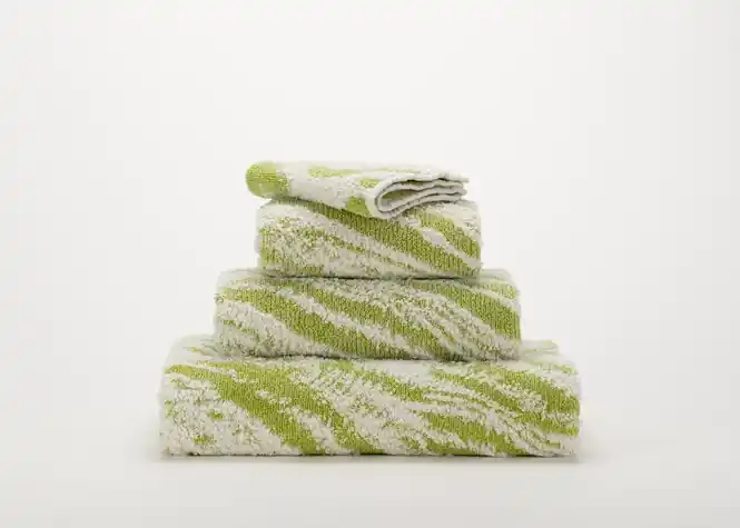 Aanbieding Abyss & Habidecor Fogo Gastendoek Apple Green 40 x 75 cm