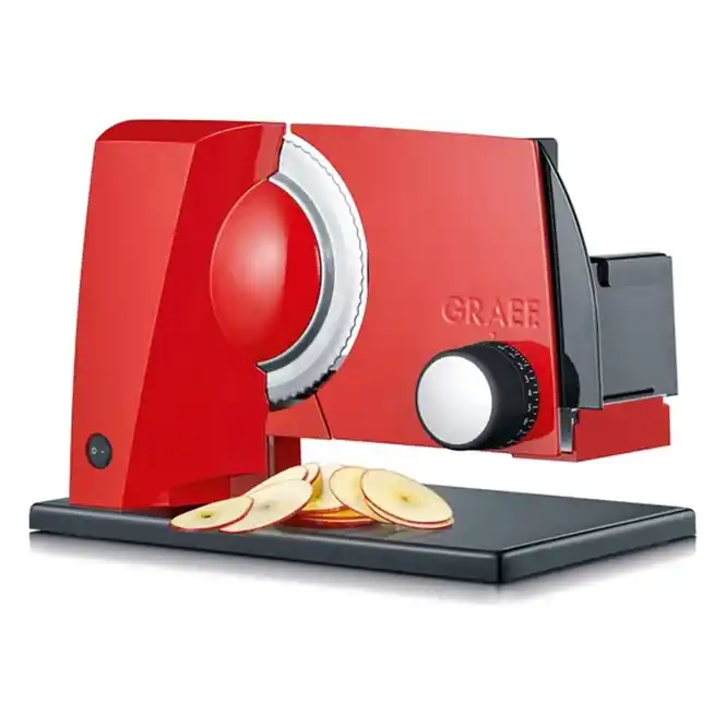 Graef Sliced Kitchen SKS110 Snijmachine Rood Favoriet