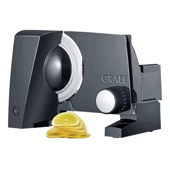 Gereduceerde Prijs Graef Sliced Kitchen SKS100 Snijmachine Zwart